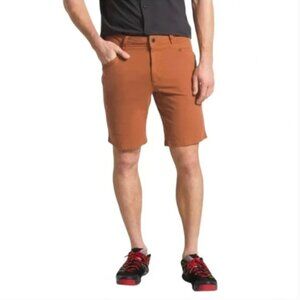 The North Face North Dome Shorts Mens Size 36 Long Inseam 11" Rust Orange